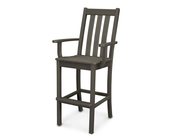 POLYWOOD® Vineyard Bar Arm Chair