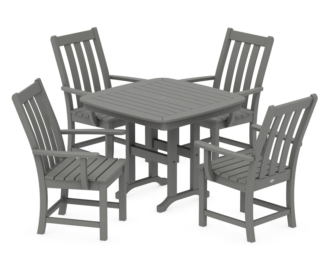 POLYWOOD® Vineyard 5-Piece Dining Set