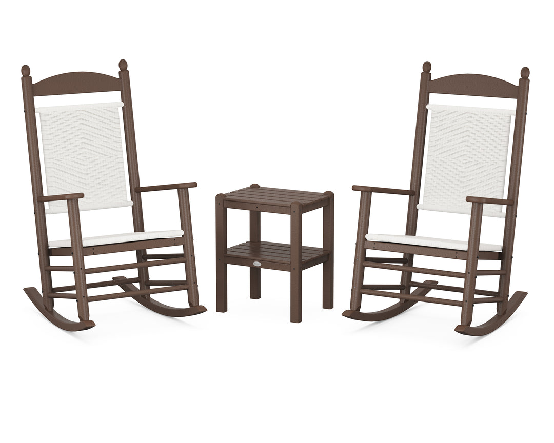 POLYWOOD® Jefferson 3-Piece Woven Rocker Set