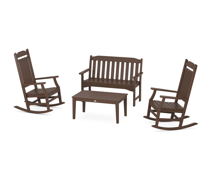 Country Living Cottage Rocking Chair 4-Piece Porch Set