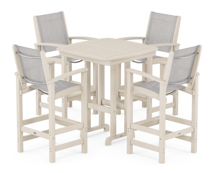 POLYWOOD® Coastal 5-Piece Bar Set