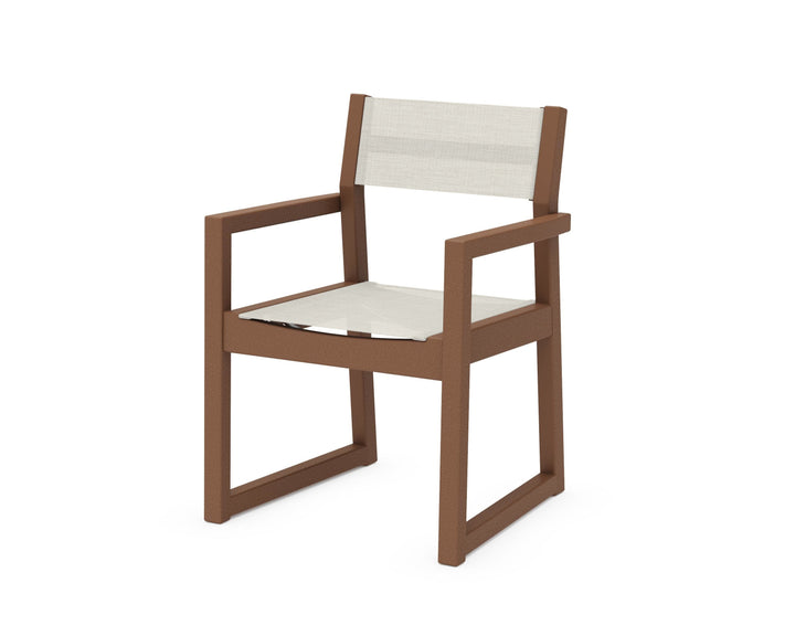 POLYWOOD® EDGE Sling Dining Arm Chair