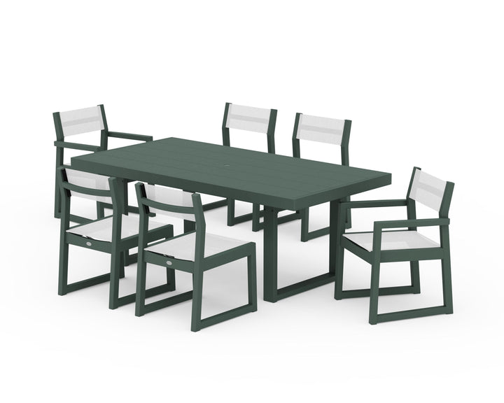 POLYWOOD® EDGE Sling 7-Piece Dining Set