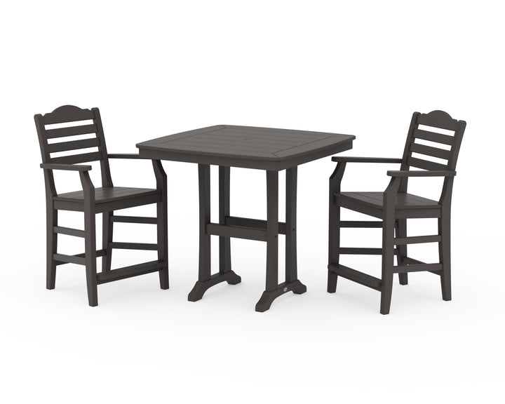 Draper James™ by  POLYWOOD® Savannah 3-Piece Counter Set with Trestle Legs