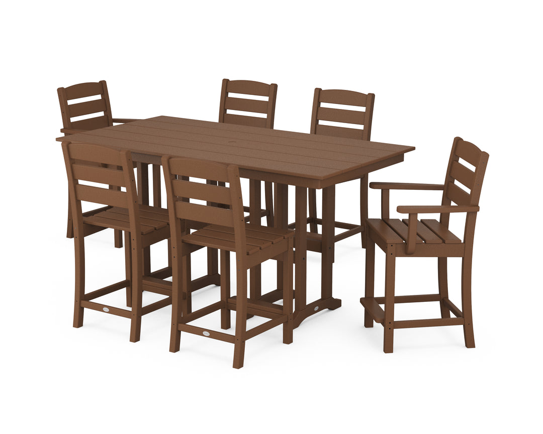 POLYWOOD® Lakeside 7-Piece Counter Set