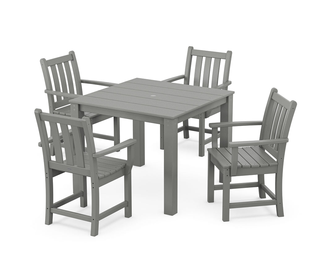 POLYWOOD® Traditional Garden 5-Piece Parsons Dining Set