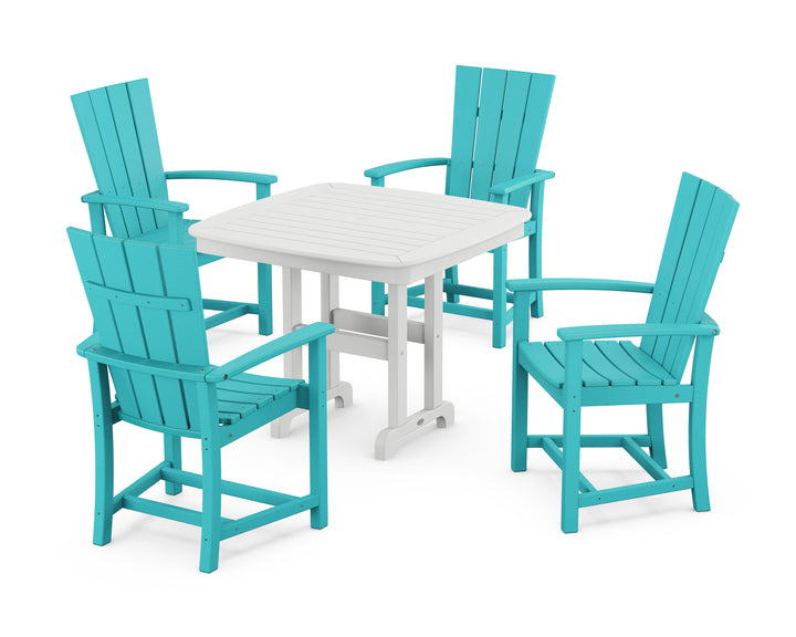 POLYWOOD® Quattro 5-Piece Dining Set