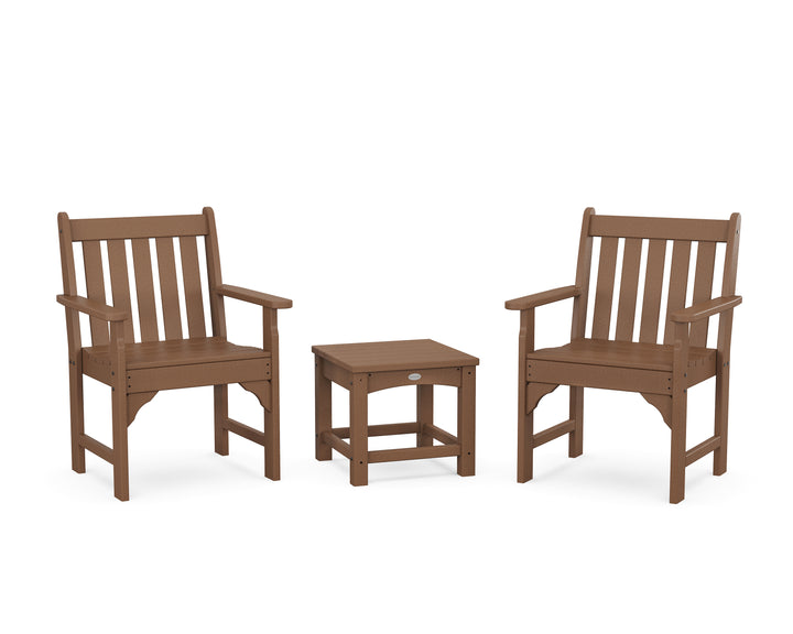POLYWOOD® Vineyard 3-Piece Garden Chair Set
