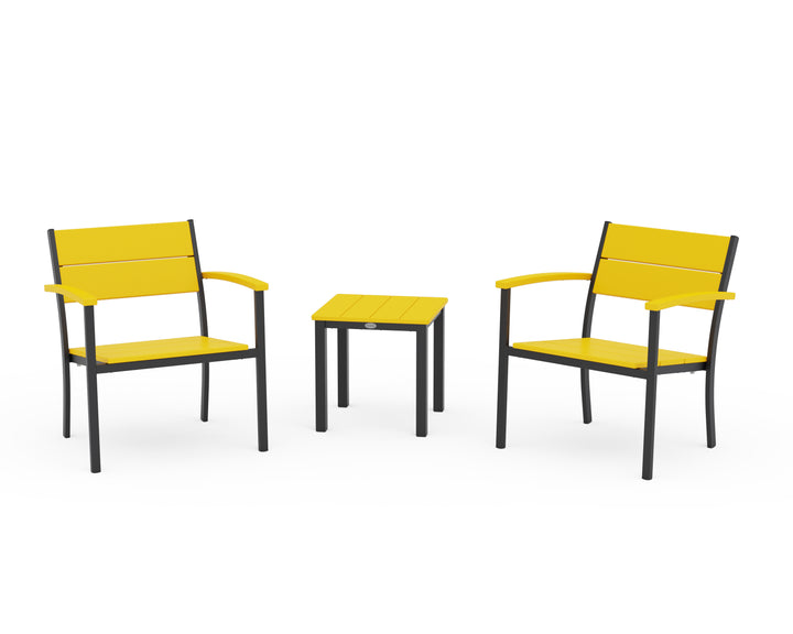 POLYWOOD® Main Street 3-Piece Lounge Chair Set