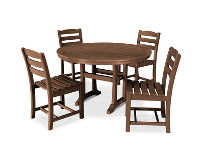 La Casa CafŽ 5-Piece Side Chair Dining Set