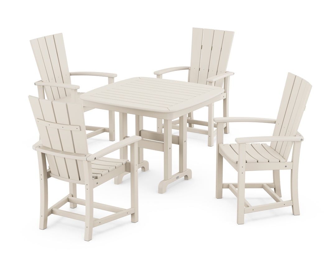 POLYWOOD® Quattro 5-Piece Dining Set