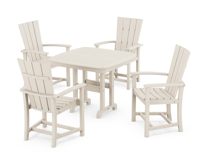 POLYWOOD® Quattro 5-Piece Dining Set