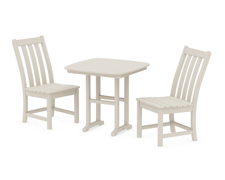 POLYWOOD® Vineyard Side Chair 3-Piece Dining Set