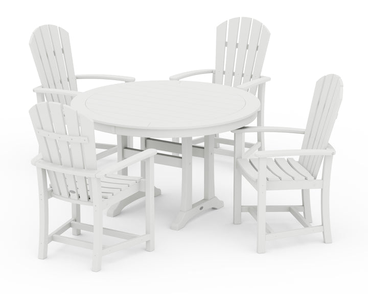 POLYWOOD® Palm Coast 5-Piece Round Dining Set