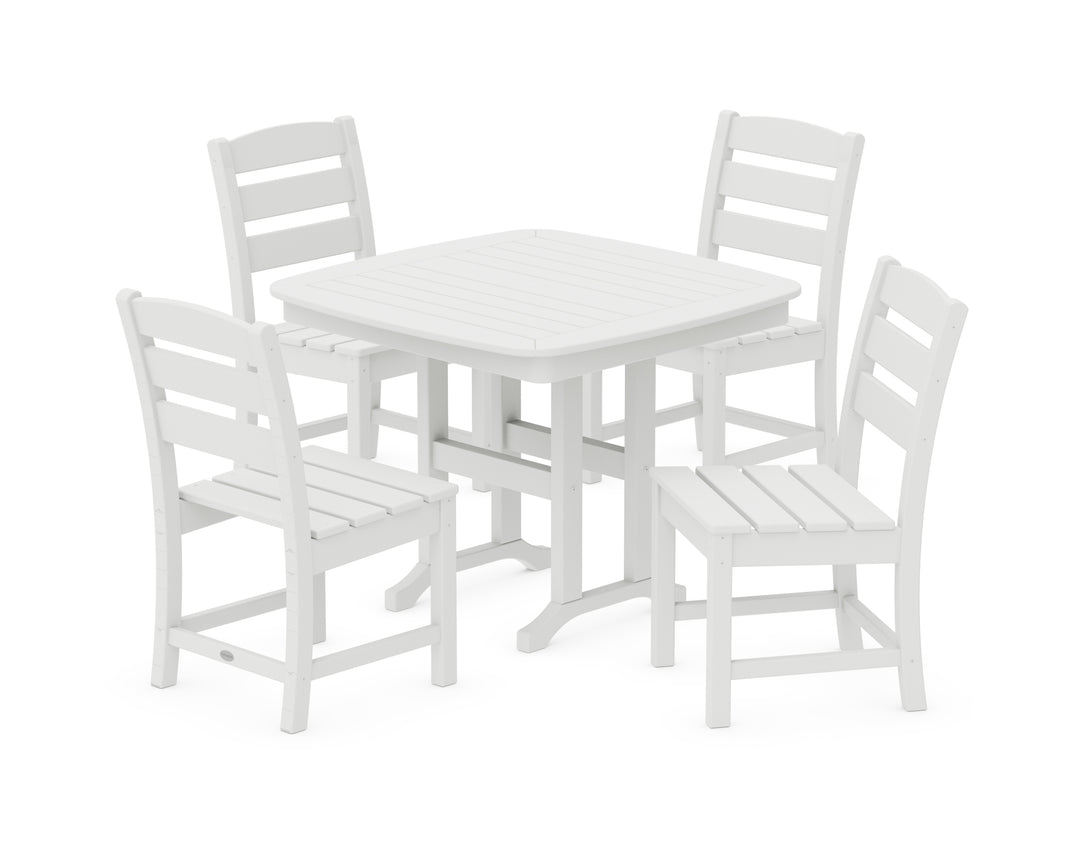 POLYWOOD® Lakeside 5-Piece Side Chair Dining Set