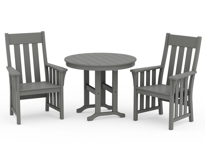 Martha Stewart by POLYWOOD® Acadia 3-Piece Farmhouse Dining Set