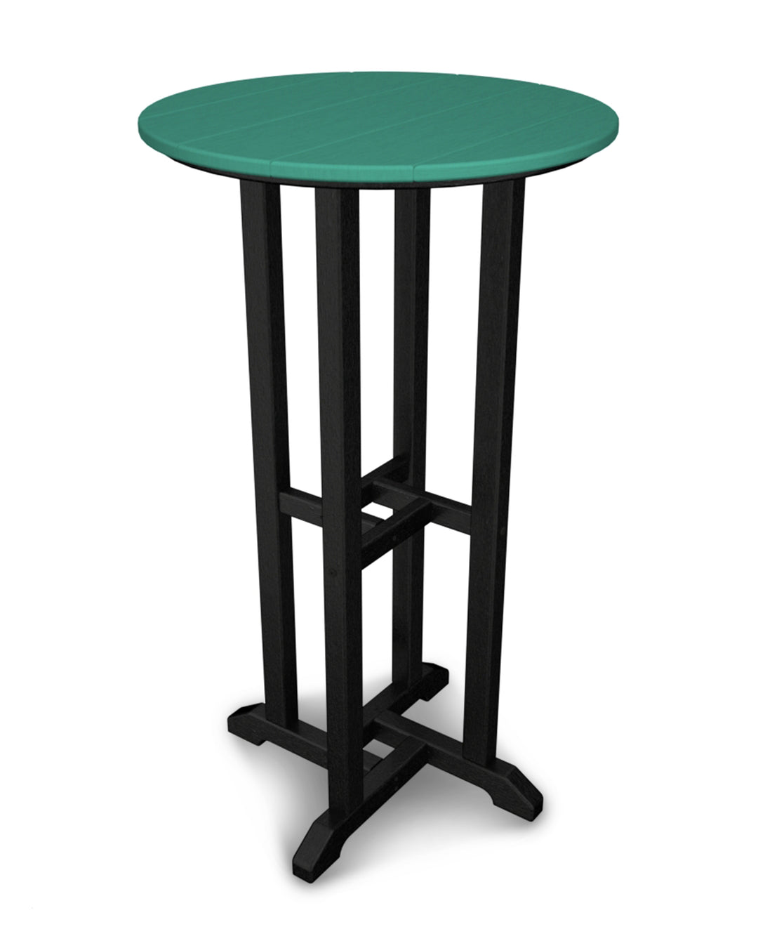 POLYWOOD® Contempo 24" Round Bar Table