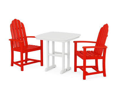 Classic Adirondack 3-Piece Dining Set