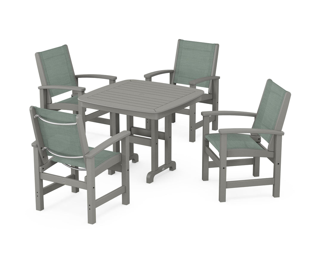 POLYWOOD® Coastal 5-Piece Dining Set