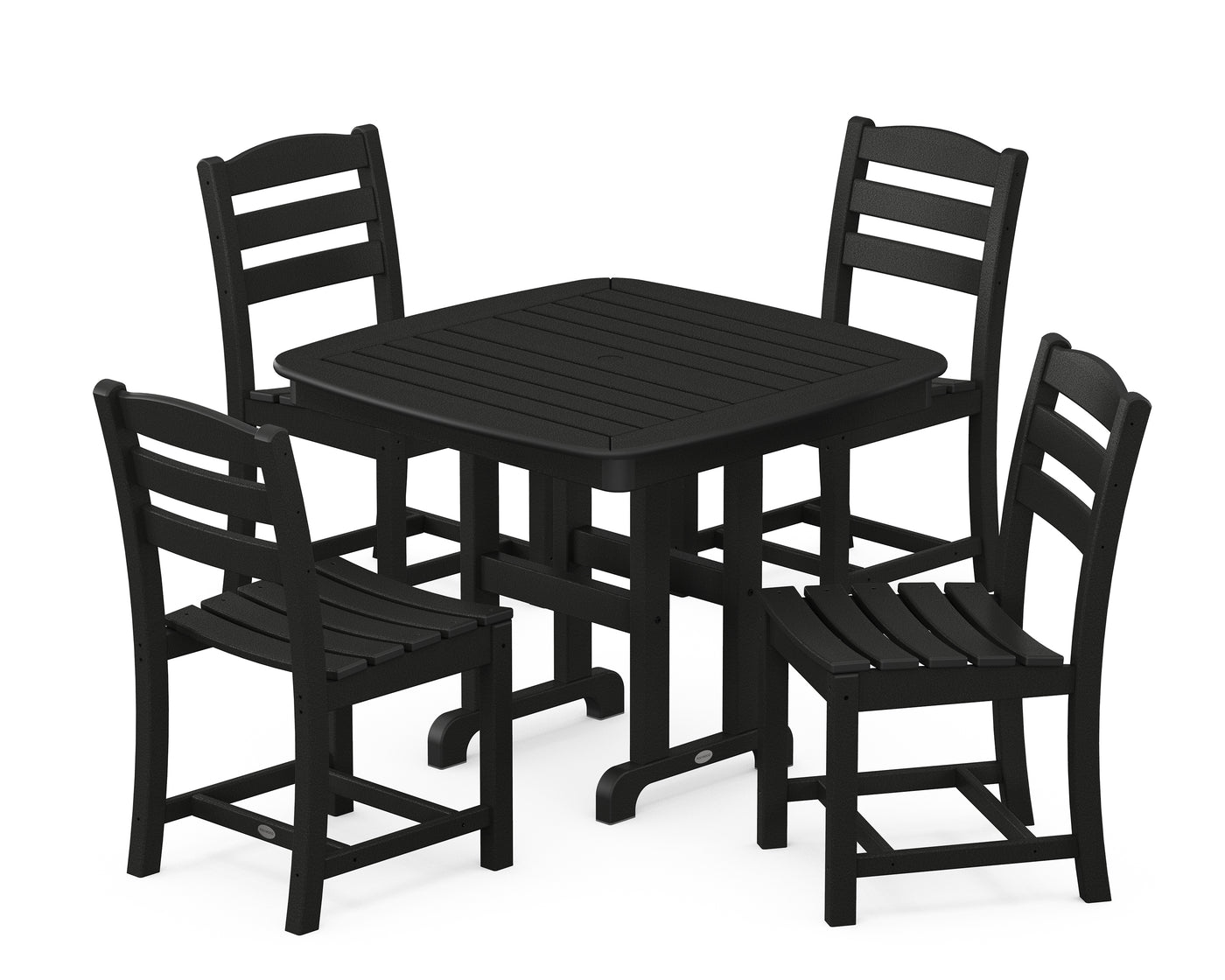 La Casa CafŽ 5-Piece Side Chair Dining Set