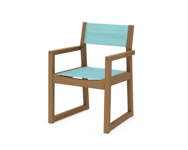 POLYWOOD® EDGE Sling Dining Arm Chair