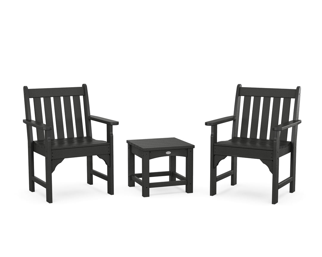 POLYWOOD® Vineyard 3-Piece Garden Chair Set