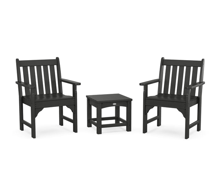 POLYWOOD® Vineyard 3-Piece Garden Chair Set