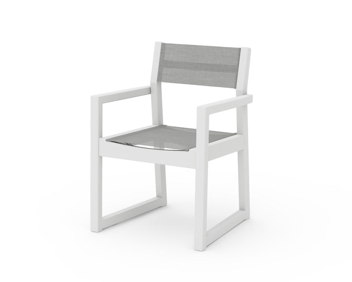 POLYWOOD® EDGE Sling Dining Arm Chair
