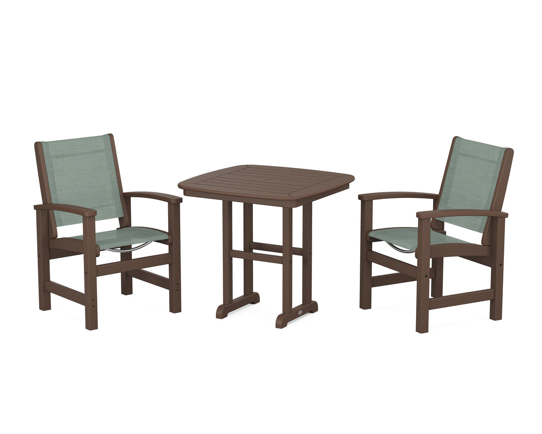 POLYWOOD® Coastal 3-Piece Dining Set