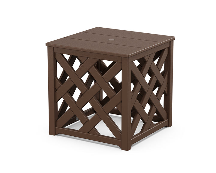 Country Living Wovendale Accent Umbrella Table