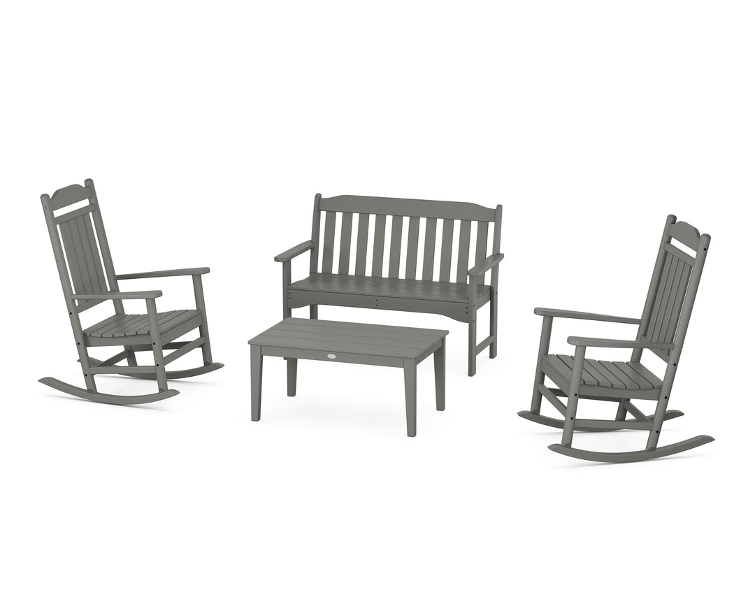 Country Living Cottage Legacy Rocking Chair 4-Piece Porch Set