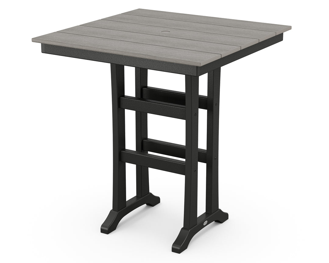 POLYWOOD® Farmhouse Trestle 37" Bar Table