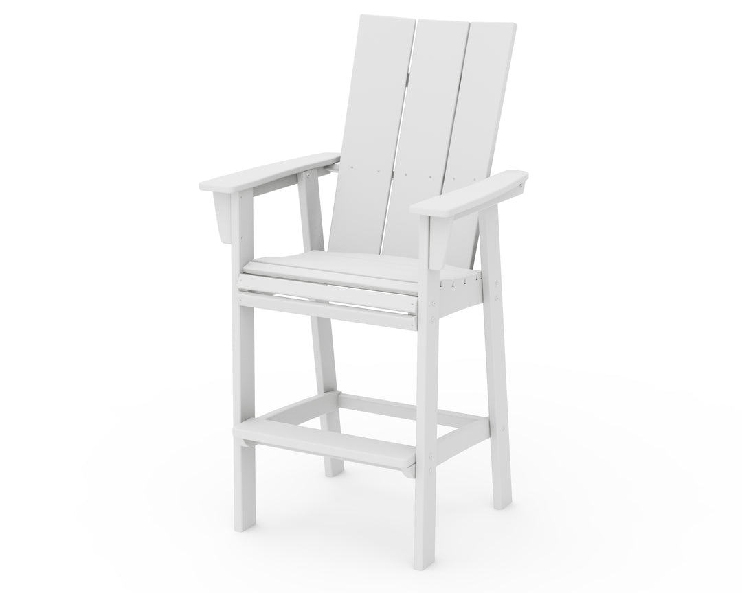 POLYWOOD® Modern Curveback Adirondack Bar Chair