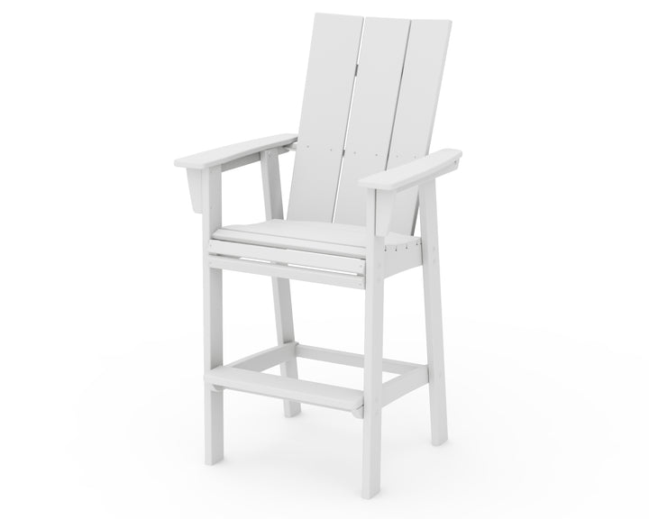 POLYWOOD® Modern Curveback Adirondack Bar Chair