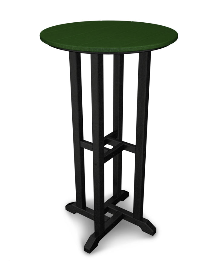 POLYWOOD® Contempo 24" Round Bar Table