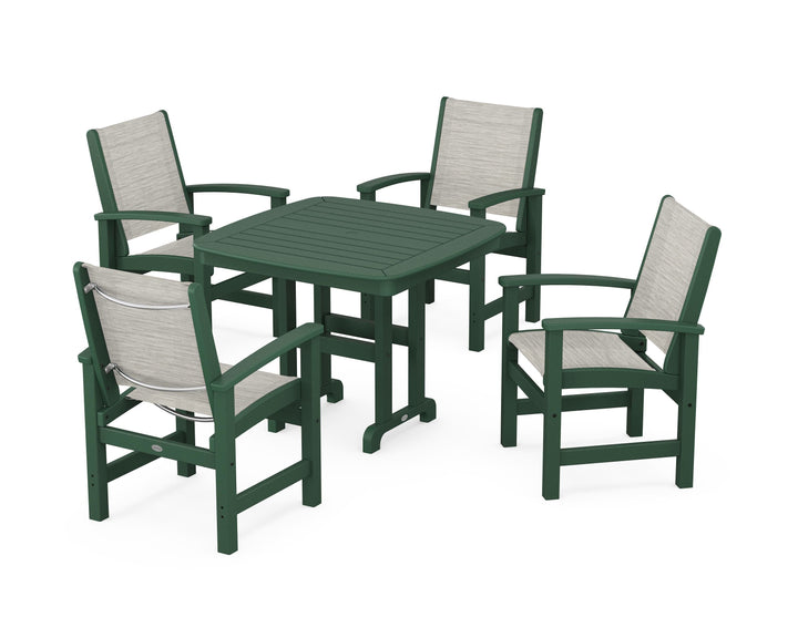 POLYWOOD® Coastal 5-Piece Dining Set
