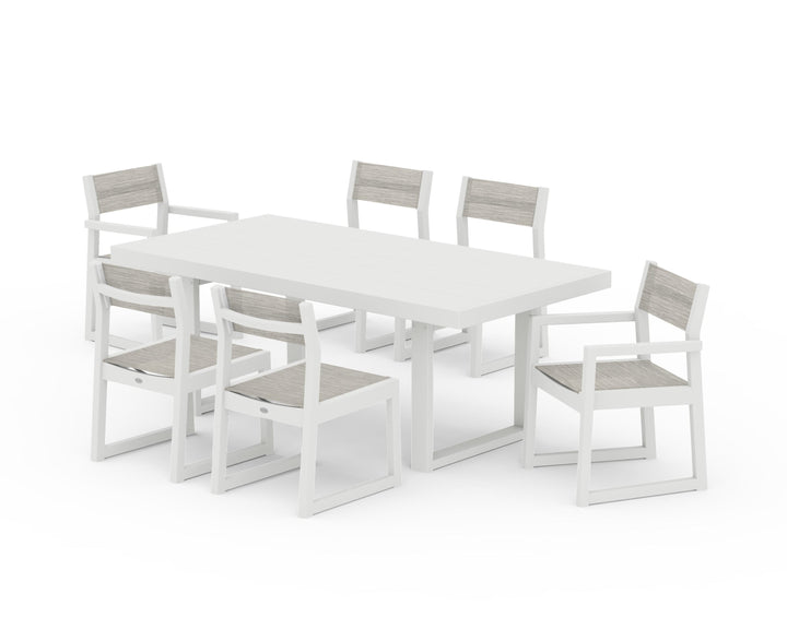 POLYWOOD® EDGE Sling 7-Piece Dining Set