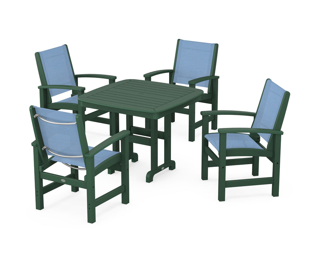 POLYWOOD® Coastal 5-Piece Dining Set