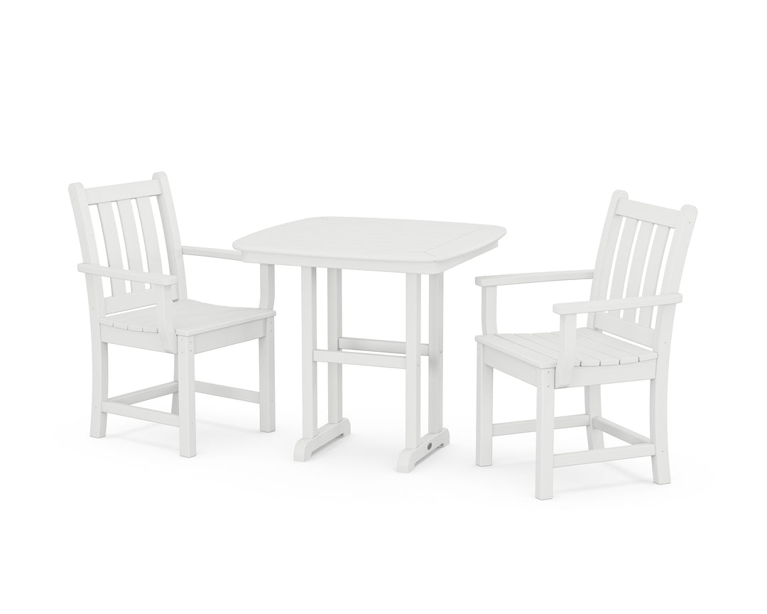 POLYWOOD® Traditional Garden 3-Piece Dining Set