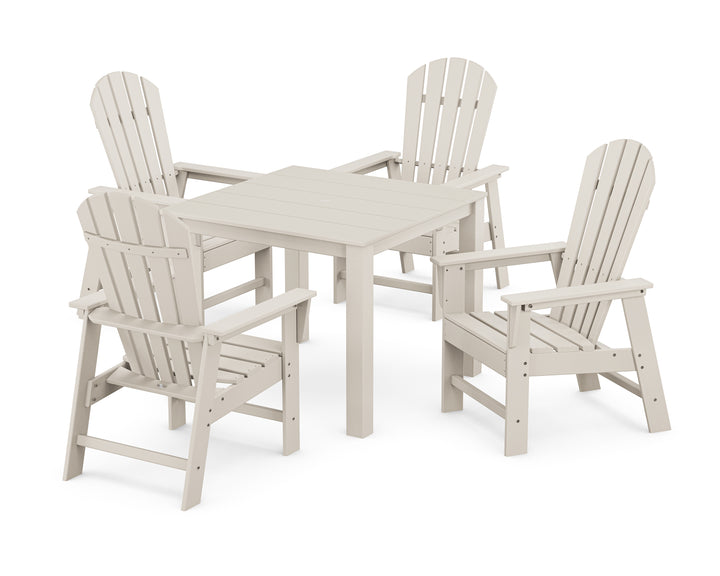 POLYWOOD® South Beach Coast 5-Piece Parsons Dining Set