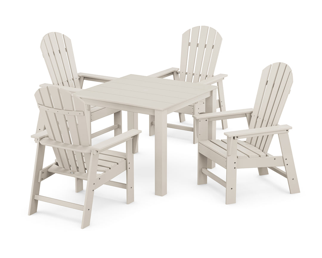 POLYWOOD® South Beach Coast 5-Piece Parsons Dining Set
