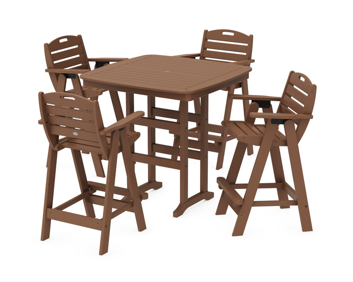 POLYWOOD® Nautical 5-Piece Bar Set