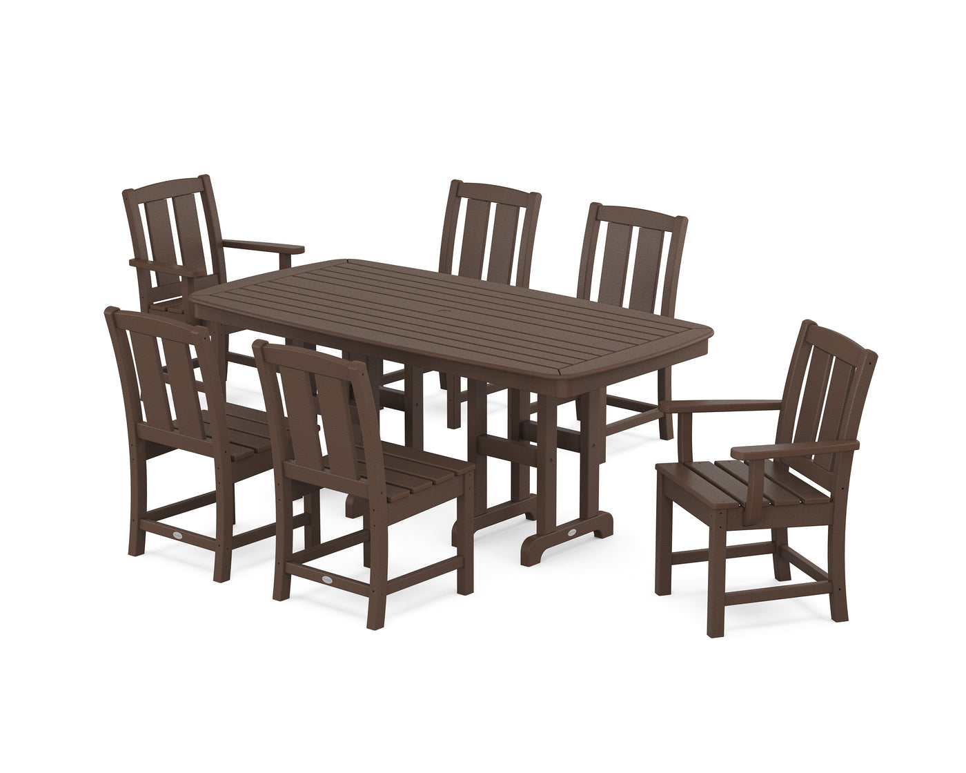 Mission 7-Piece Dining Set