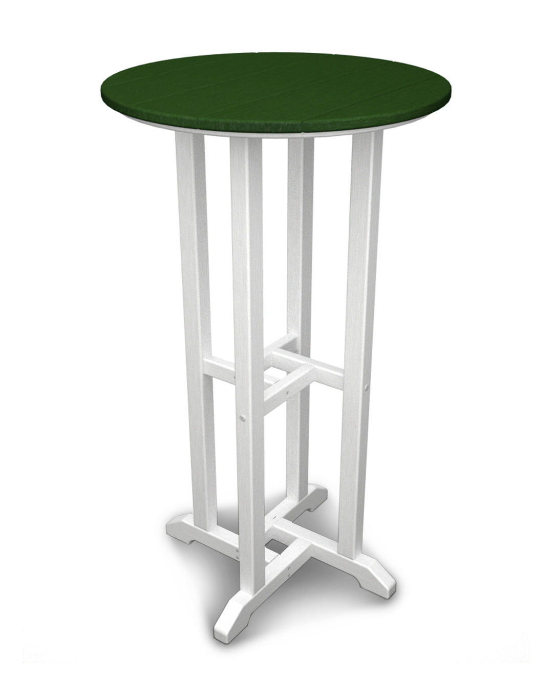 POLYWOOD® Contempo 24" Round Bar Table