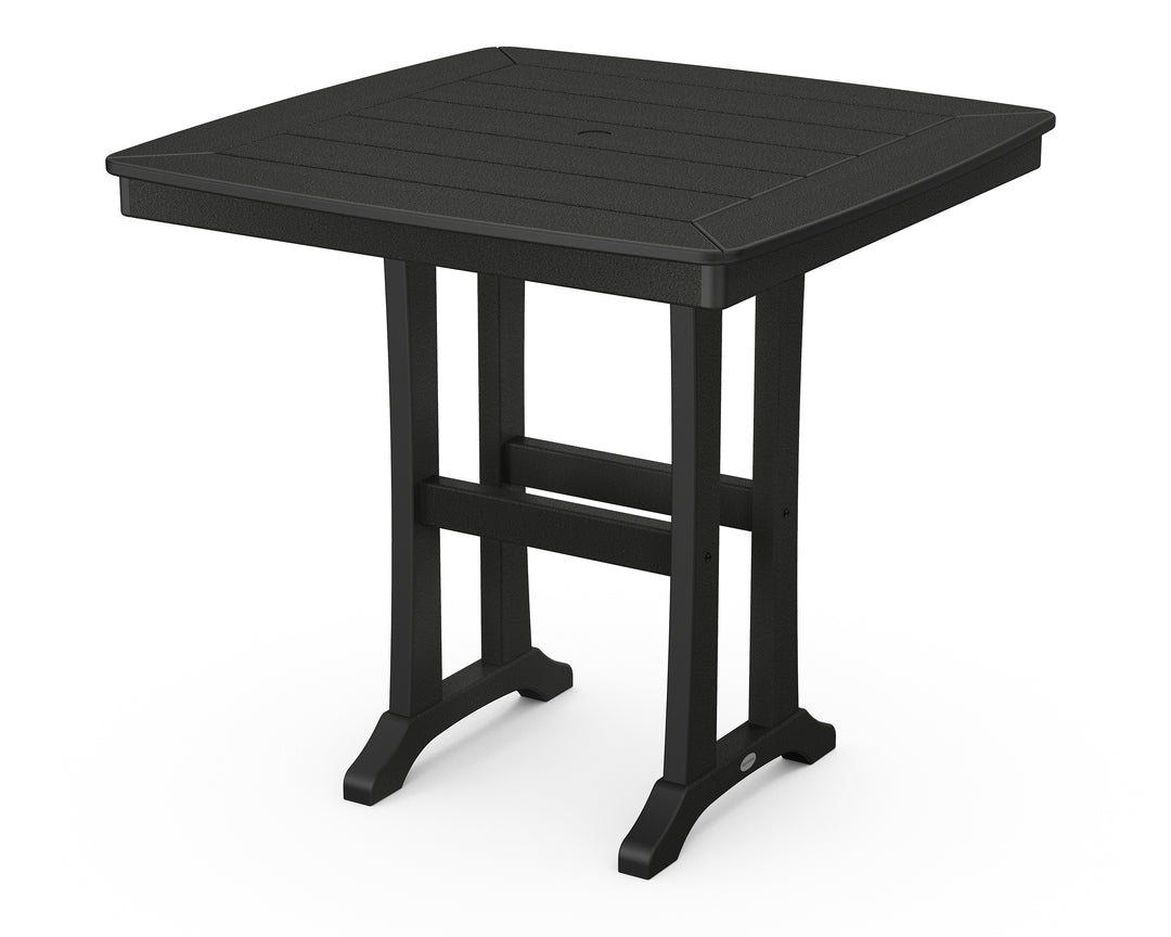 POLYWOOD® Nautical Trestle 37" Counter Table