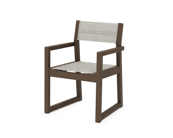 POLYWOOD® EDGE Sling Dining Arm Chair