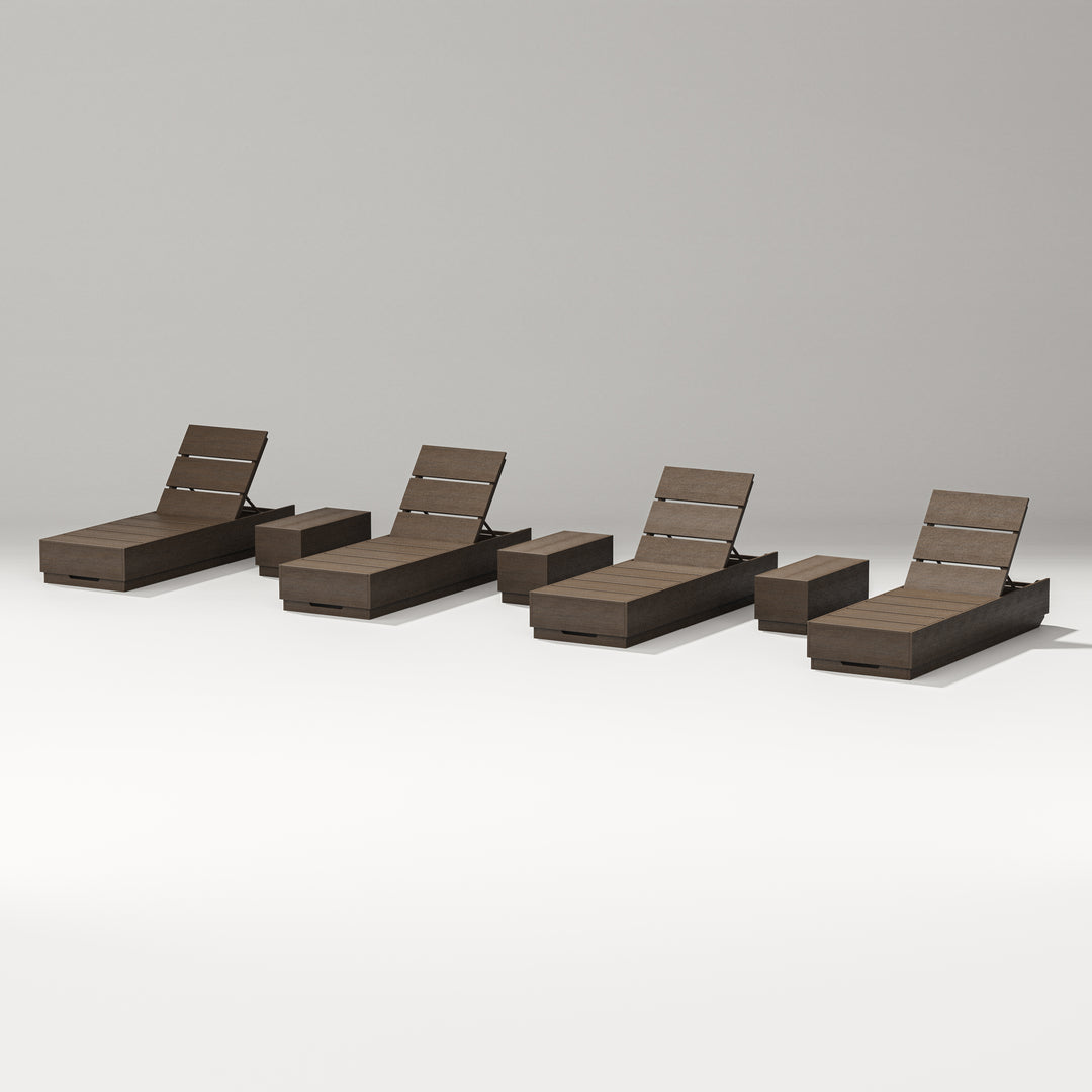 PW Designer Series Elevate 7-Piece Chaise Lounge Set
