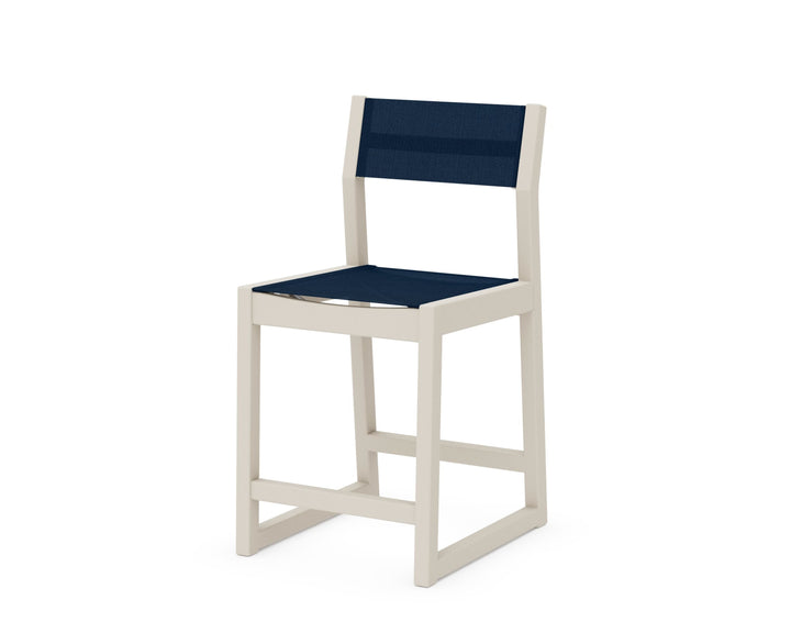 POLYWOOD® EDGE Sling Counter Side Chair