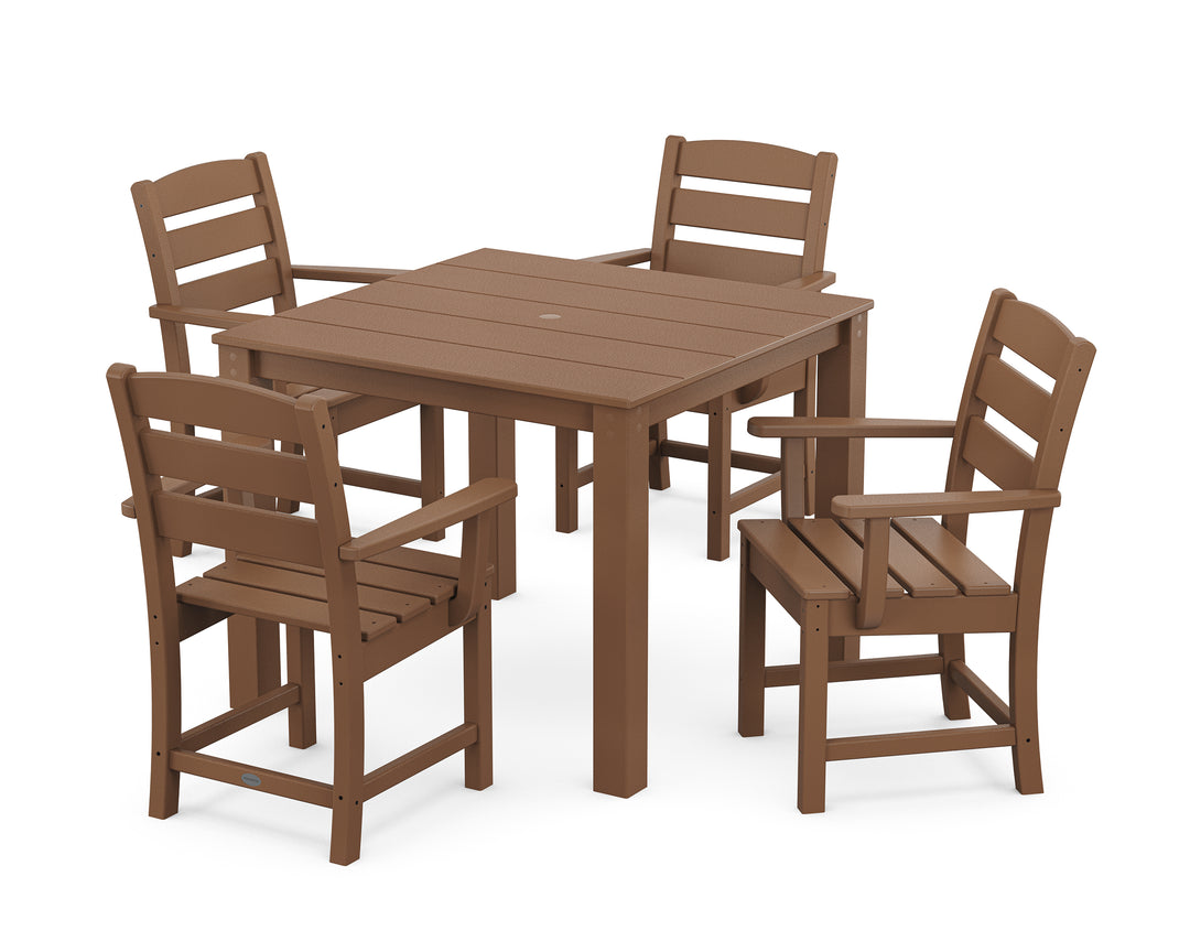 POLYWOOD® Lakeside 5-Piece Parsons Dining Set