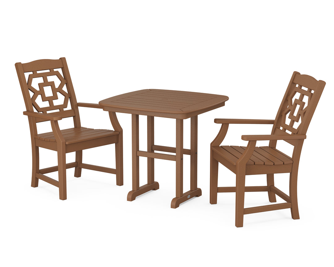 Martha Stewart by POLYWOOD® Chinoiserie 3-Piece Dining Set